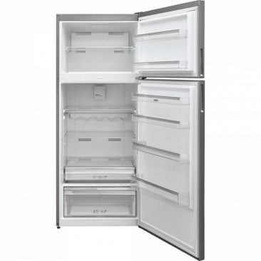 Combina frigorifica Franke FCB 340 NF XS E, No Frost, 331 L, Display, Congelare rapida, Mod vacanta, H 186 cm, Inox