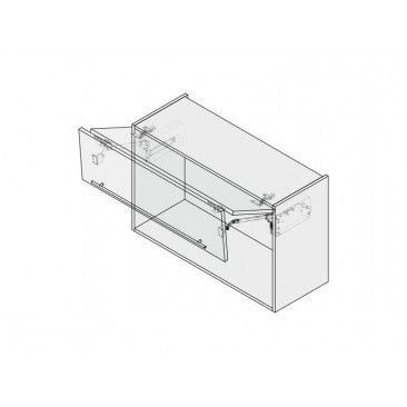 Sistem de ridicare Kinvaro F-20 TYPE 5 H 650 - 699 mm mm, 3,8 - 11,4 kg