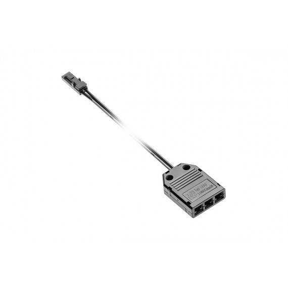 Minidistribuitor cu 3 iesiri, cablu 2ml si minimufa 12V DC