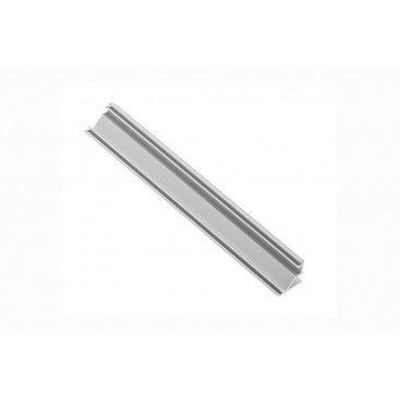 Profil LED Glax de colt cu difuzor opac , 2 m, argintiu