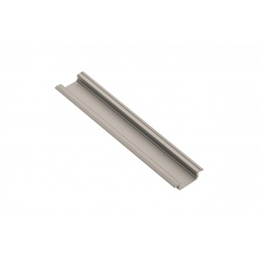 Profil din aluminiu cu difuzor opac pentru Banda LED Glax, 2 m, sampanie