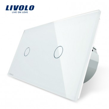 Întrerupător simplu + simplu, wireless LIVOLO