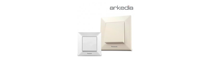 Aparataj incastrat monobloc Panasonic Arkedia - SmartEGO - prize si intrerupatoare